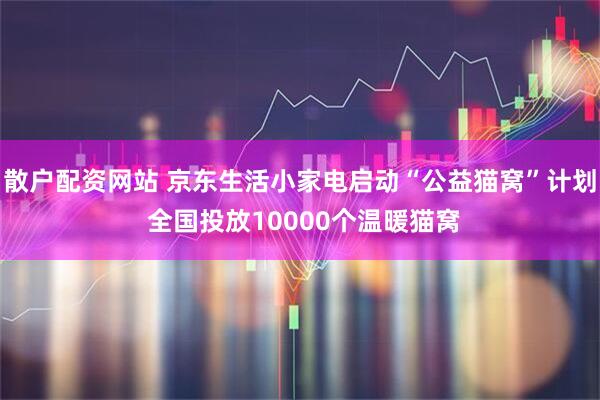 散户配资网站 京东生活小家电启动“公益猫窝”计划 全国投放10000个温暖猫窝